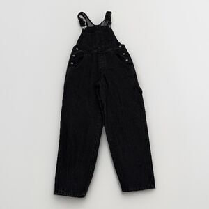Arizona Jeans Company Black Overalls Womens Size Medium Denim Bib